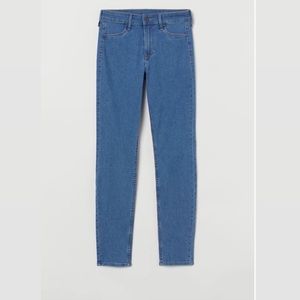 H&M skinny jeans blue size 10